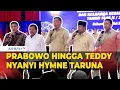 Momen Prabowo Nyanyi Hymne Taruna
