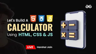 Build a Calculator using HTML CSS and JS part - 1 JavaScript Projects Beginner to Advanced
