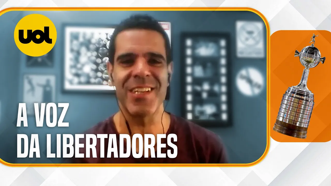 EXCLUSIVO: PAULO ANDRADE BUSCA SER 'A VOZ' da LIBERTADORES E SONHA COM BRASILEIRÃO E EURO
