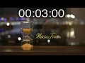 3 Minute Timer Sand Clock Music Timer