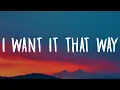 Download Lagu Backstreet Boys - I Want It That Way (Lyrics)