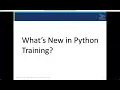 Python Webinar Recording May 2021