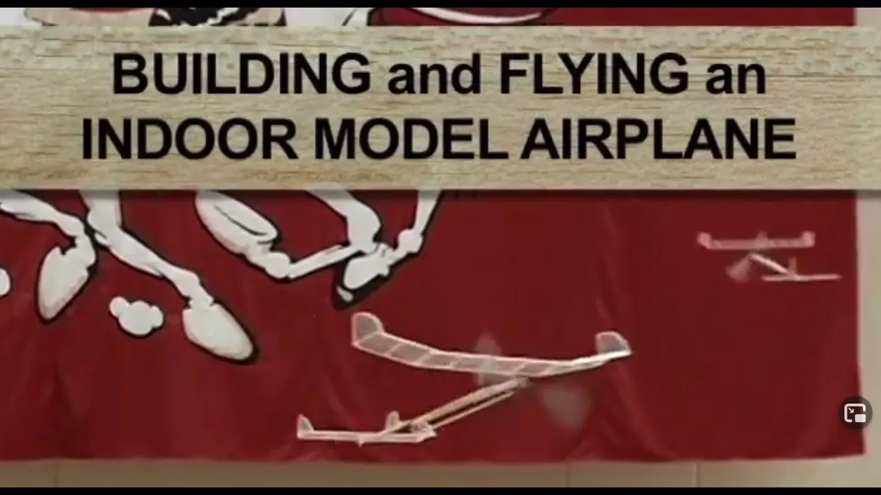 Building and Flying Indoor Model Airplanes