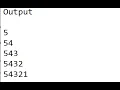 Number Pattern in Java Reverse Order Triangle Pattern Coding With Jack
