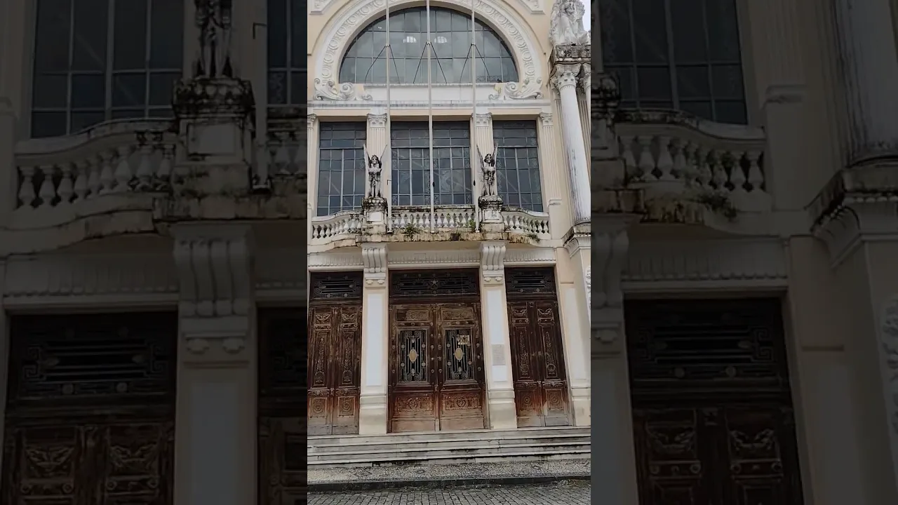 História esquecida#palacio #arquitetura #antiguidades #shorts