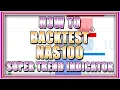 How to Backtest on TradingView Price Action Insider Tips Tricks with SUPER TREND INDICATOR