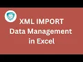 XML Import Data Management in Excel Webinar - Vernon CMS 12 4 2