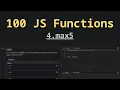 4 max5 Solving 100 JS Functions