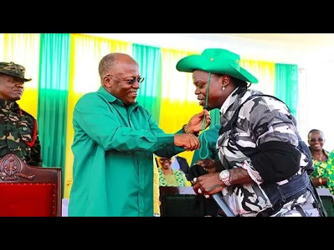 Download MP3 HARMONIZE JUKWAANI KAMPENI ZA CCM CHATO, DK MAGUFULI AMVULIA KOFIA