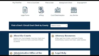 New Kentucky Court of Justice Website