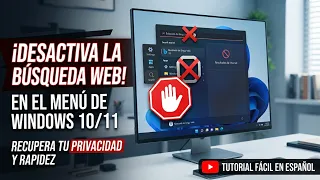 Cómo desactivar la BÚSQUEDA EN INTERNET del menú de Windows