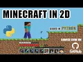 Mineflat - A flat version of Minecraft coded in Python