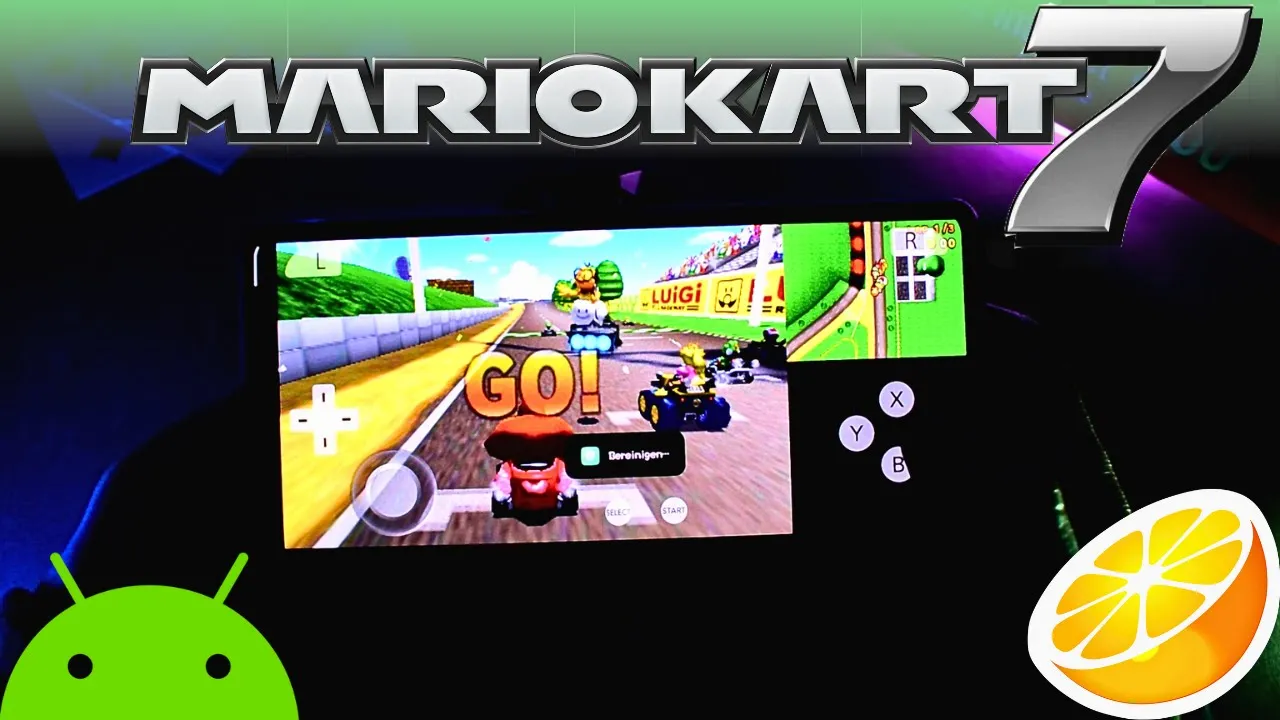 Mario Kart 7 - Android Gameplay | Citra Android | Nintendo 3DS Emulator