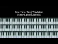 Download Lagu Peterpan - Yang Terdalam #chord #piano #lyrick