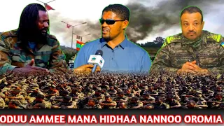 ODUU AMMEE Mana Hidhaa Oromia Keessaati Jajabeen Oromoo WBOn Senaa Bonsaa Hojatee Hogantonii RIB 