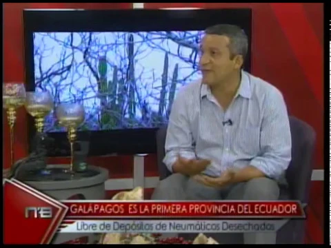 Galápagos es la primera provincia del Ecuador libre de depósitos de neumáticos desechados