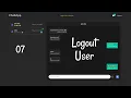 Real-time Chat App - 7 Logout User React Node js and Socket io