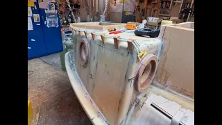 13 Oct 2025 Starting the grabbrail, starbord side