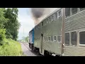 Outbound Metra UP-W at Geneva Illinois