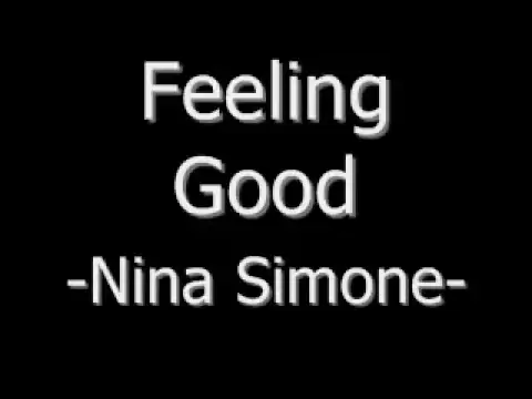 Download MP3 Feeling Good -Nina Simone (Lyrics)