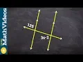 Using corresponding angles as well as a linear pair to solve for x ex 3