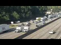 Crash blocks multiple lanes of I-85 in Charlotte NC