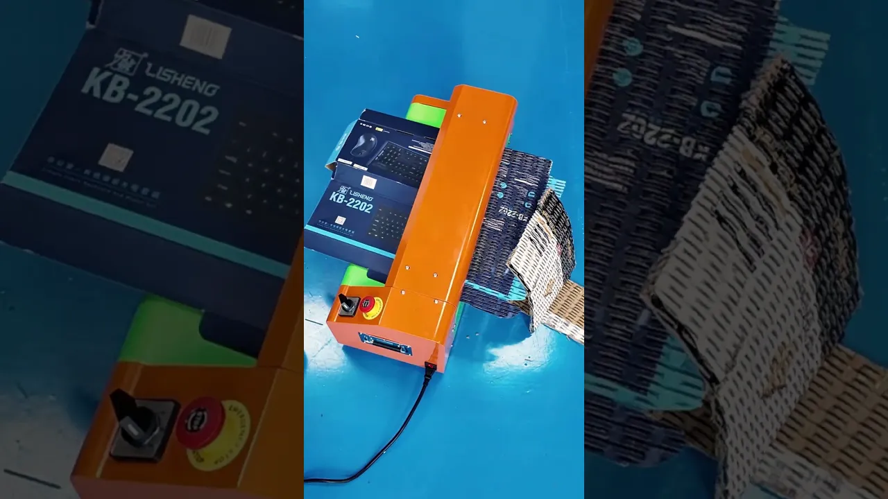 ماذا تفعل بالنفايات؟ جرب آلة تمزيق الكرتون. أنتج مواد التغليف بنفسك، وفر التكاليف