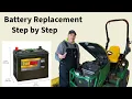 John Deere 1025R Battery Replacement Step by Step