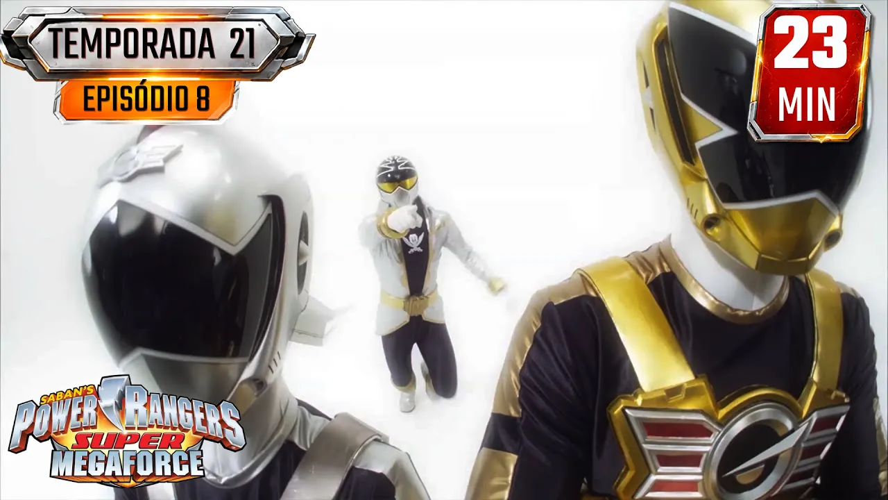 O Poder Dos Seis E09 ???? Super Megaforce ???? S21 ⚡ Power Rangers para Crianças