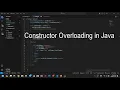 Constructor Overloading in Java Java Hindi Tutorial
