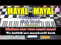 MAYYAL MAYYAL Karaoke Wafiq Azizah | Cover Balasik Korg Pa3x (Nada cewek)