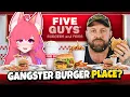 The most Gangster Burger Place Five Guys Burgers Fries The Fat Files Reactions