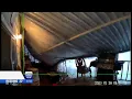 Snow-covered porch collapse caught on camera in Magalia