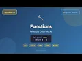 Python Functions Tutorial - def return scope keyword arguments Beginner