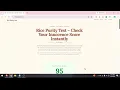 RicePurityTest ai - Rice Purity Score Comparison