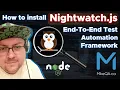 Setting Up Nightwatch js for End-to-End Testing on MacOS