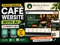 How To Create Website Using AI Create a Website with ChatGPT in 5 Minutes 2 Prompts Only