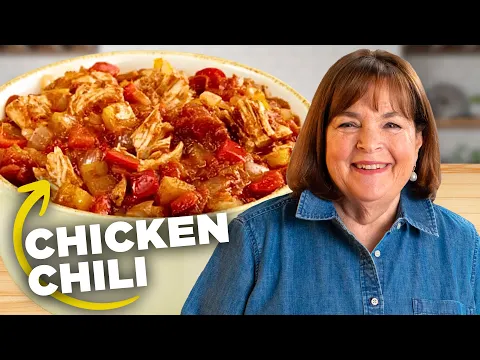 Ina Garten's COZY Chicken Chili Recipe 🥘 Barefoot Contessa | Food Network
