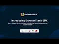 Get started with the BrowserStack SDK