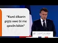 Download Lagu Serokkomarê Fransayê Emmanuel Macron pirsên Rûdawê bersivand