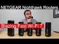 NETGEAR Nighthawk WiFi 7 The ULTIMATE Router Showdown RS200 vs RS300 vs RS500 vs RS600 vs RS700