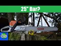 Is Stihl s 25 Bar Really Only 24 How to Measure Chainsaw Bar Length