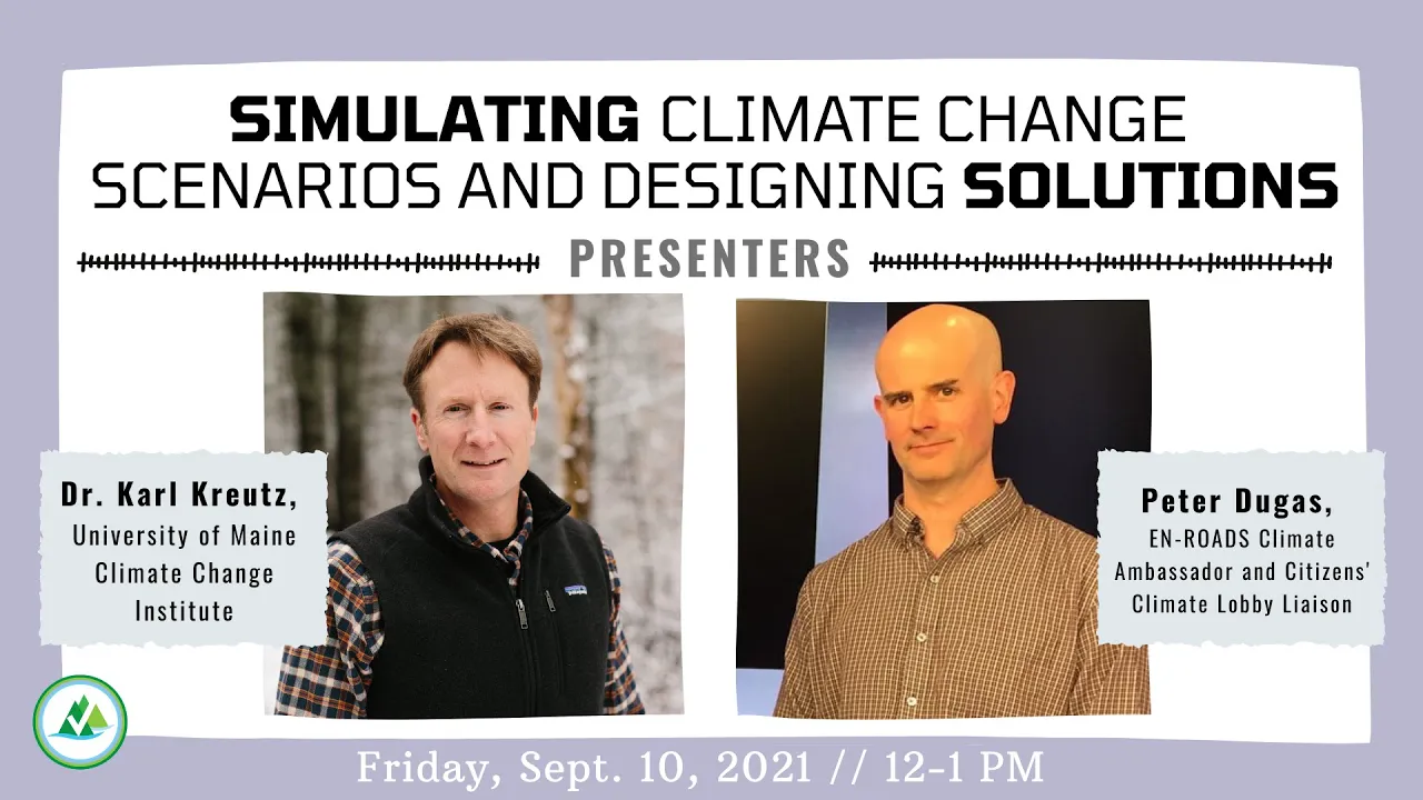 Lunch & Learn: Simulating Climate Change Scenarios and Designing Solutions