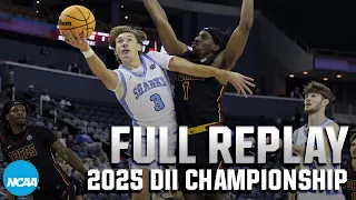 Nova Southeastern vs Cal St Dominguez Hills 2025 DII men s basketball championship FULL REPLAY
