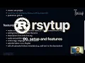 00 setup and features - rsytup