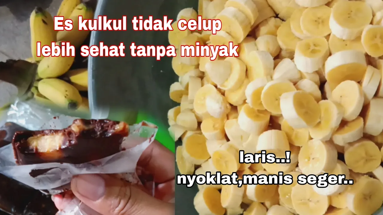 Ga nyangka sama rasanya | Es kulkul pisang Coklat Tanpa Minyak praktis Mudah Ga nyangka sama rasanya | Es kulkul pisang Coklat Tanpa Minyak praktis Mudah