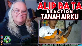 Download Alip Ba Ta Reaction -Tanah Airku - fingerstyle keroncong cover - First Time Hearing MP3