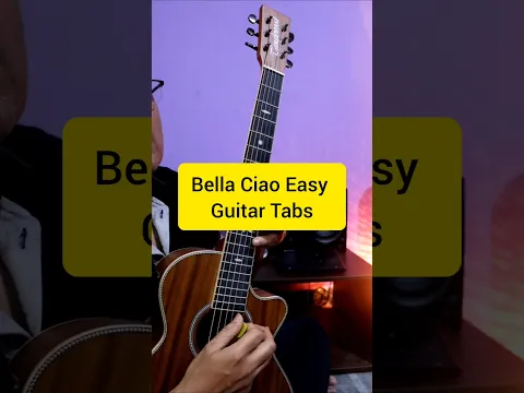 Bella Ciao Guitar Tabs For Beginners #music #guitar