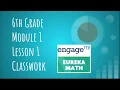 Engage NY Eureka Math Grade 6 Module 1 Lesson 1 Classwork