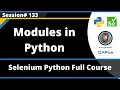 Modules in Python - Math and Random Selenium Python